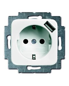 Busch und Jäger USB Steckdose mit erhöhtem Berühr.schutz