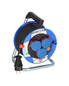 Brennenstuhl Garant Kompakt Kabeltrommel, 15m, H05RR-F 3G1,5, IP44