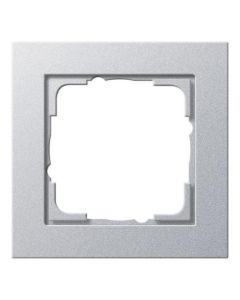 GIRA - E2 | Abdeckrahmen 1-fach | Aluminium