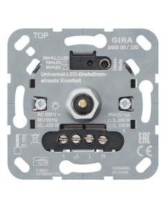 GIRA 245500  - Universal LED-Drehdimmereinsatz für Komfort oder S3000