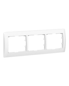 LEGRAND 3-fach Rahmen, waagrecht, Galea, ultraweiß, 771003