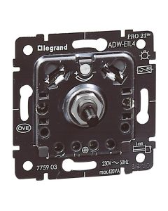 LEGRAND Dimmer-Einsatz, 420 VA, Phasenanschnitt, Pro21, 775654