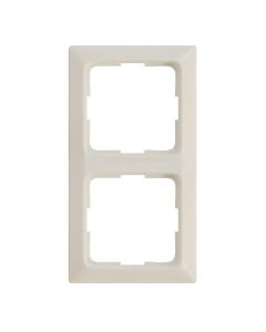 LEGRAND 2-fach-Rahmen, Creo, mandelweiß, 776002