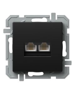SOCKET TEL KS DOUBLE 2x RJ11 6/4